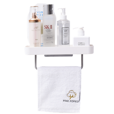 Storage Rack with Towel Holder