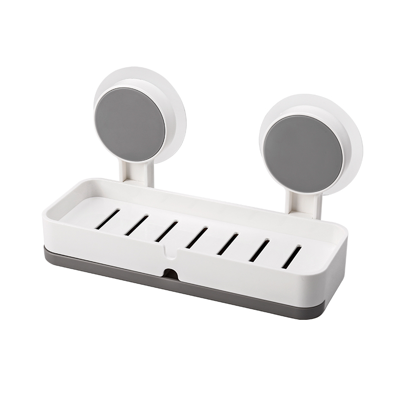 soap rack with drain tray