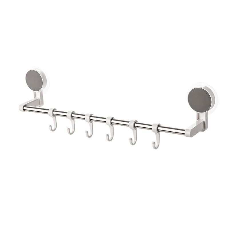 Adhesiven Wall Mounted rack with hooks