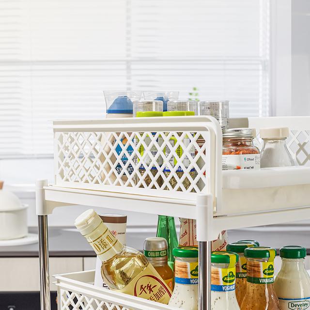 undersink storage rack with drawers