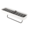 Wall Mounted Soap Dish with Towel Rack