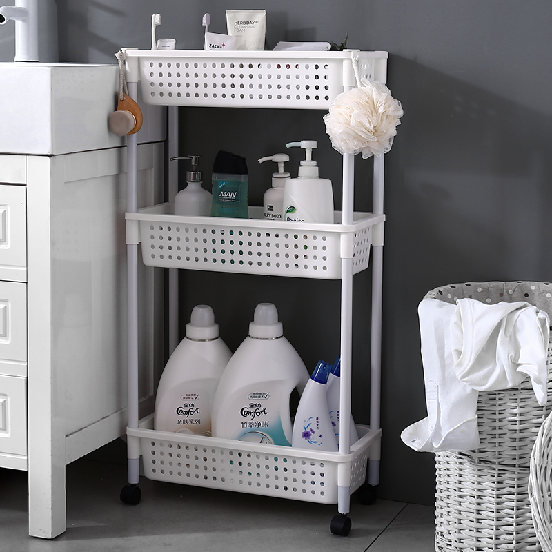 Storage Shelf with Wheels