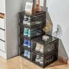 Stackable Front Drop Shoe Box