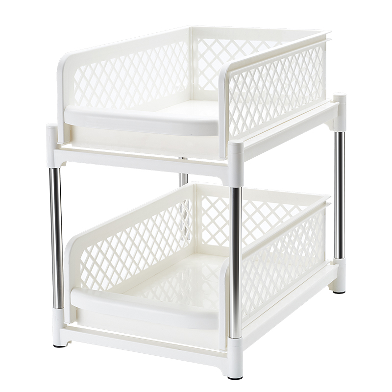 undersink storage rack with drawers
