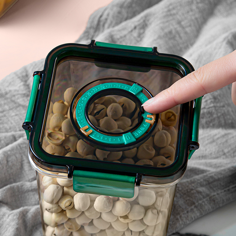 Kitchen Organizer Plastic Grain Storage Containers