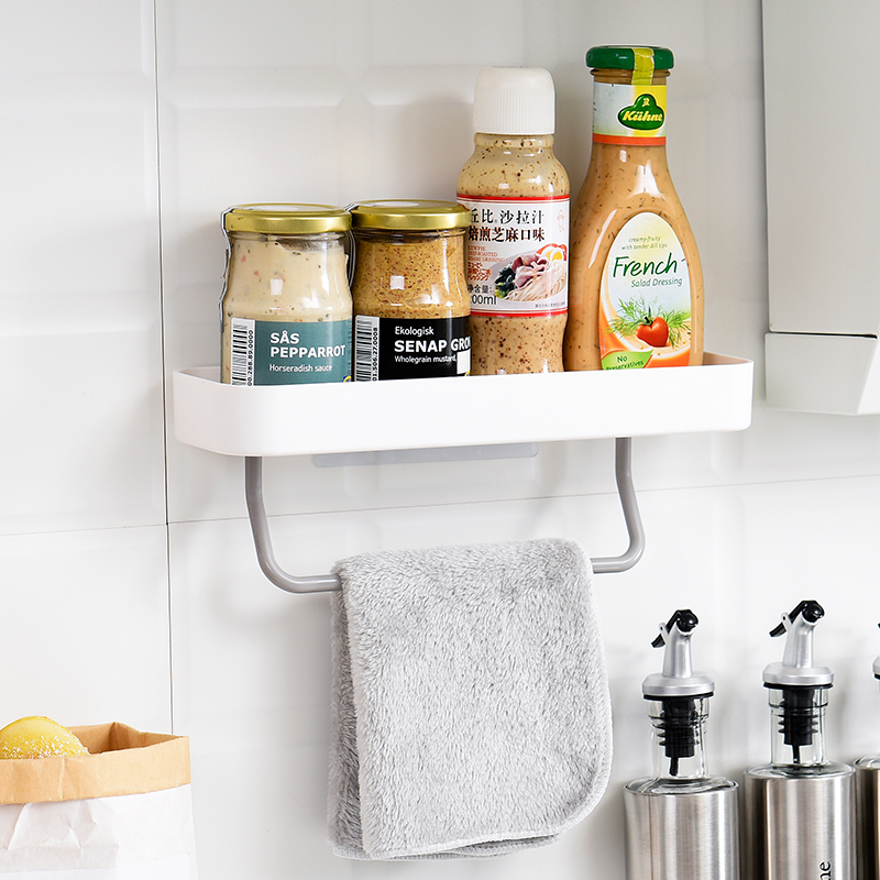 Storage Rack with Towel Holder