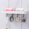 Soap Rack with Hooks