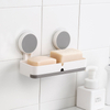 soap rack with drain tray