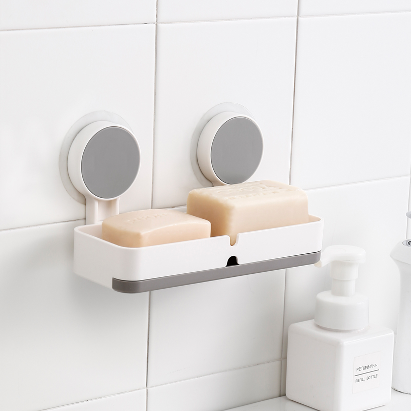 soap rack with drain tray