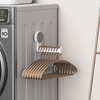 wall mounted clothes hanger holder