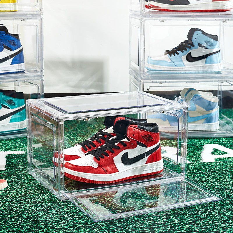 Side Open Acrylic Shoe Box