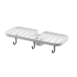 Storage Rack on Faucet with Hooks