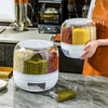 Rotating Grain Storage Container