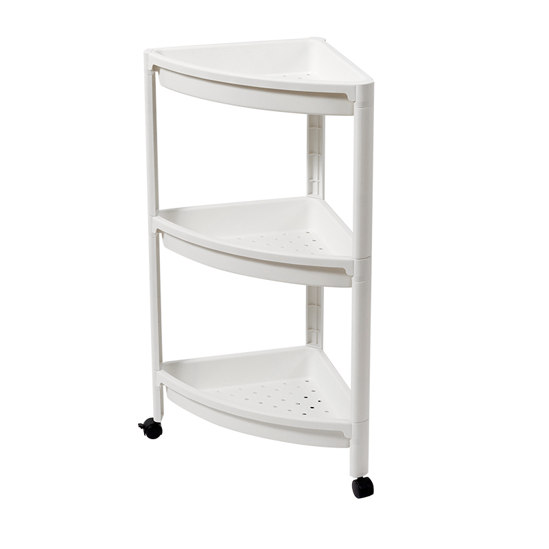 Fan Shapped Corner Storage Shelf