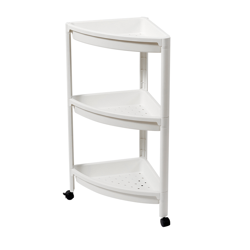 Fan Shapped Corner Storage Shelf