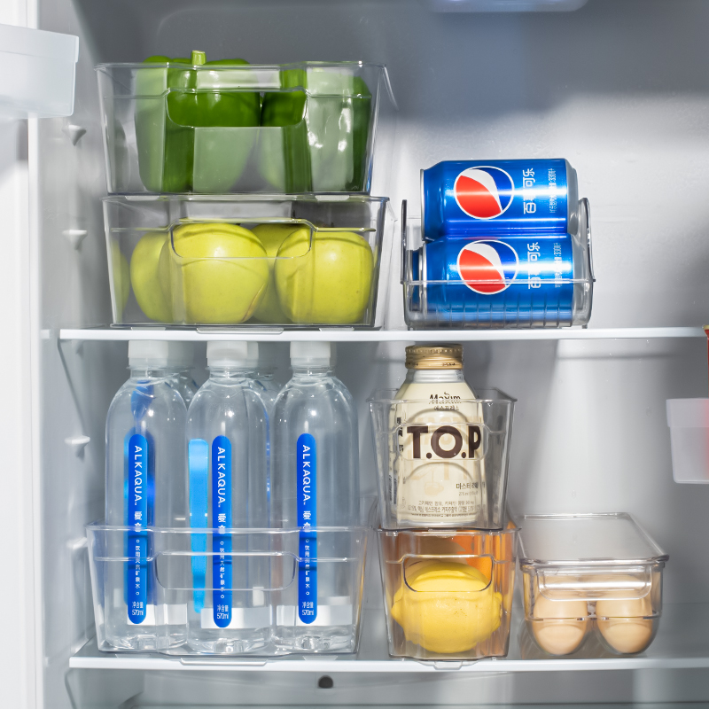 Clear Fridge Organizer Set