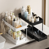2 Tier Under Sink Organizers and Storage Multi-Purpose Cabinet Basket Organizer Drawer for Kitchen Under