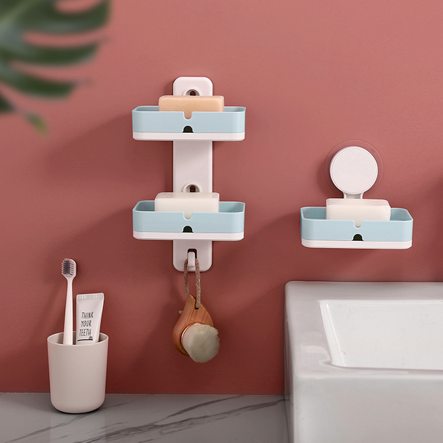 Wall Mounted Double Soap Dish