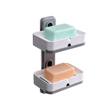 Wall Mounted Double Soap Dish