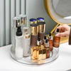 360-degree Multi-functional rotating storage box rack shelf turntable cosmetic seasoning bottle storage tray