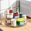360-degree Multi-functional rotating storage box rack shelf turntable cosmetic seasoning bottle storage tray