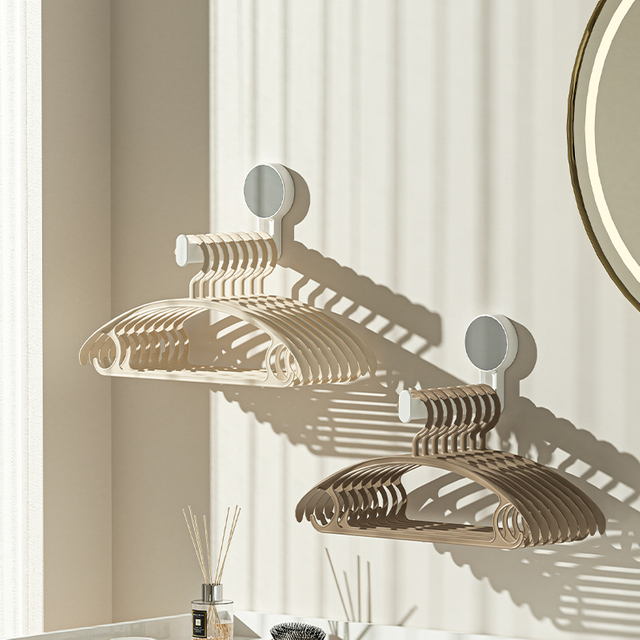 wall mounted clothes hanger holder