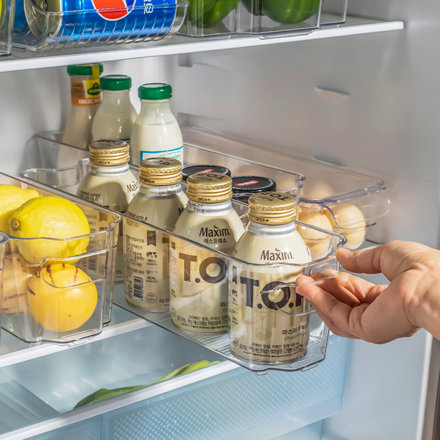 Clear Fridge Organizer Set